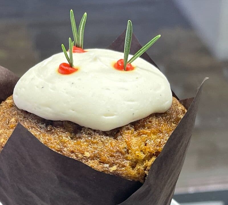 Морковный кекс
